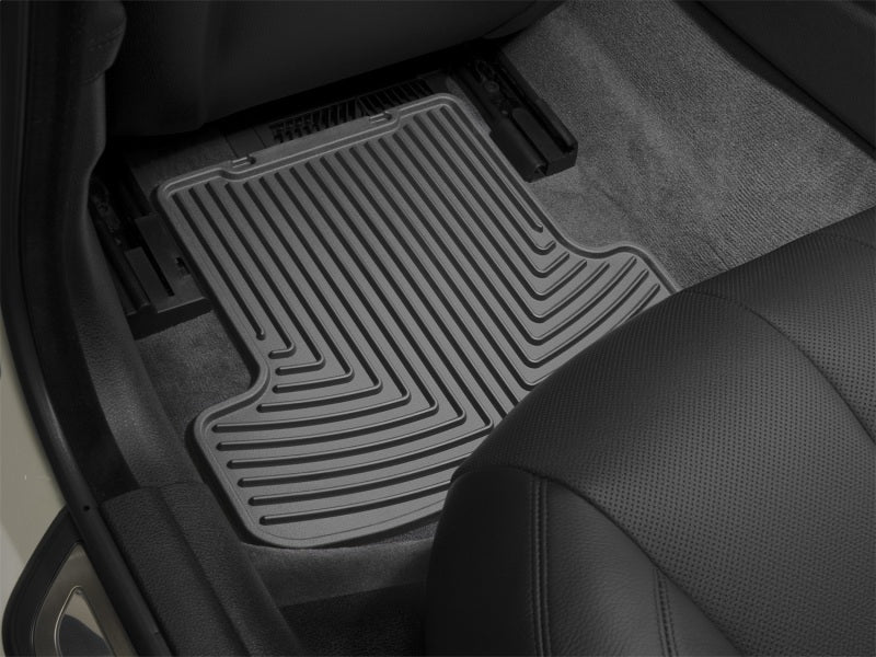 WeatherTech 2015+ GM Colorado/Canyon Extended/Crew Cab Rear Rubber Mats - Black