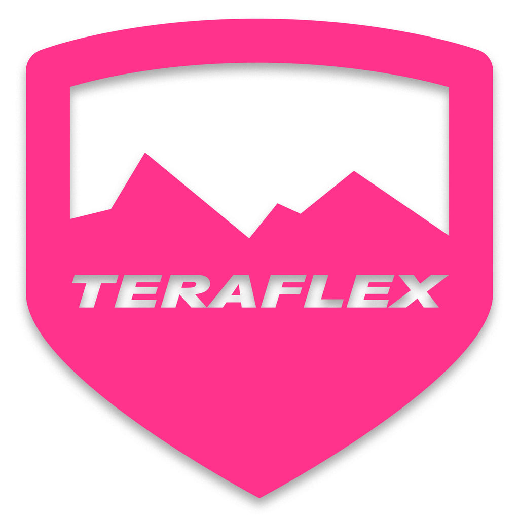 Icon Sticker 4.5 Inch Pink TeraFlex