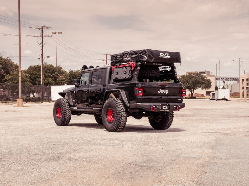 Road Armor Universal 5ft Bed TRECK Adj Bed Rack - Tex Blk (w/o Brackets) - Underdog Motorsports