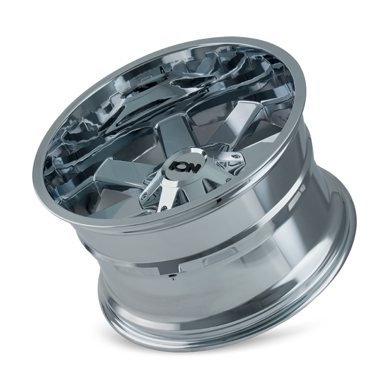 ION Type 141 20x9 / 8x180 BP / 0mm Offset / 124.1mm Hub Chrome Wheel