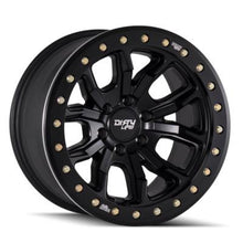 Load image into Gallery viewer, Dirty Life 9303 DT-1 17x9 / 5x127 BP / -38mm Offset / 78.1mm Hub Matte Black Wheel - Beadlock