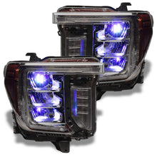 Load image into Gallery viewer, Oracle 19-21 Silverado/Sierra 1500 RGB Demon Eye Headlight Kit - w/o Controller
