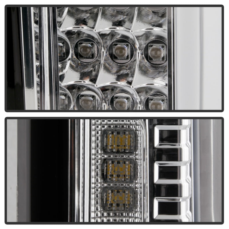 Spyder Chevy Silverado 19-20 (Do Not Fit Halogen Model) LED Tail Light - Chrome ALT-YD-CS19LED-C