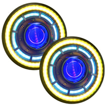 Load image into Gallery viewer, ORACLE Lighting 0718 Jeep Wrangler JK Oculus 7in ColorSHIFT BiLED Projector Headlights
