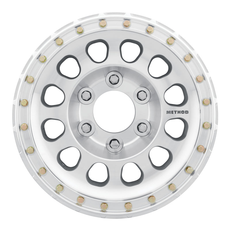 Method MR103 Beadlock 17x9 +25mm Offset 6x6.5 108mm CB Raw Machined w/BH-H24125 Wheel