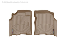 Load image into Gallery viewer, WeatherTech 04-06 Toyota Tundra Double Cab Front FloorLiner - Tan