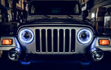 Oracle Jeep Wrangler TJ 97-06 LED Waterproof Halo Kit - White