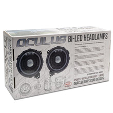 Load image into Gallery viewer, Oracle Oculus BiLED Projector Headlights for Jeep JL/Gladiator JT  Satin Silver 5500K