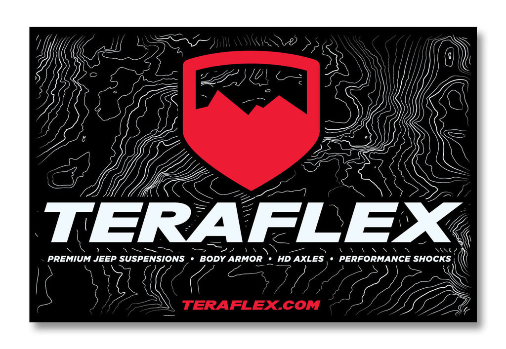 TeraFlex Banner 3 Feet X 4.5 Feet