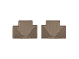 WeatherTech 05-13 Toyota Tacoma Crew Cab Rear Rubber Mats - Tan