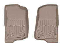 Load image into Gallery viewer, WeatherTech 2020+ Jeep Gladiator Front FloorLiner HP - Tan