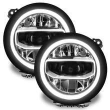 Load image into Gallery viewer, Oracle Jeep Wrangler JL/Gladiator JT RGB+W Headlight DRL Kit - ColorSHIFT w/o Cntrl