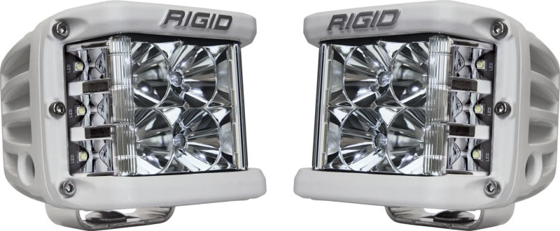 Rigid Industries D-SS - Flood - Set of 2 - White Housing - Underdog Motorsports