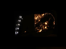 Load image into Gallery viewer, ANZO 2007-2013 Toyota Tundra Crystal Headlight Black Amber