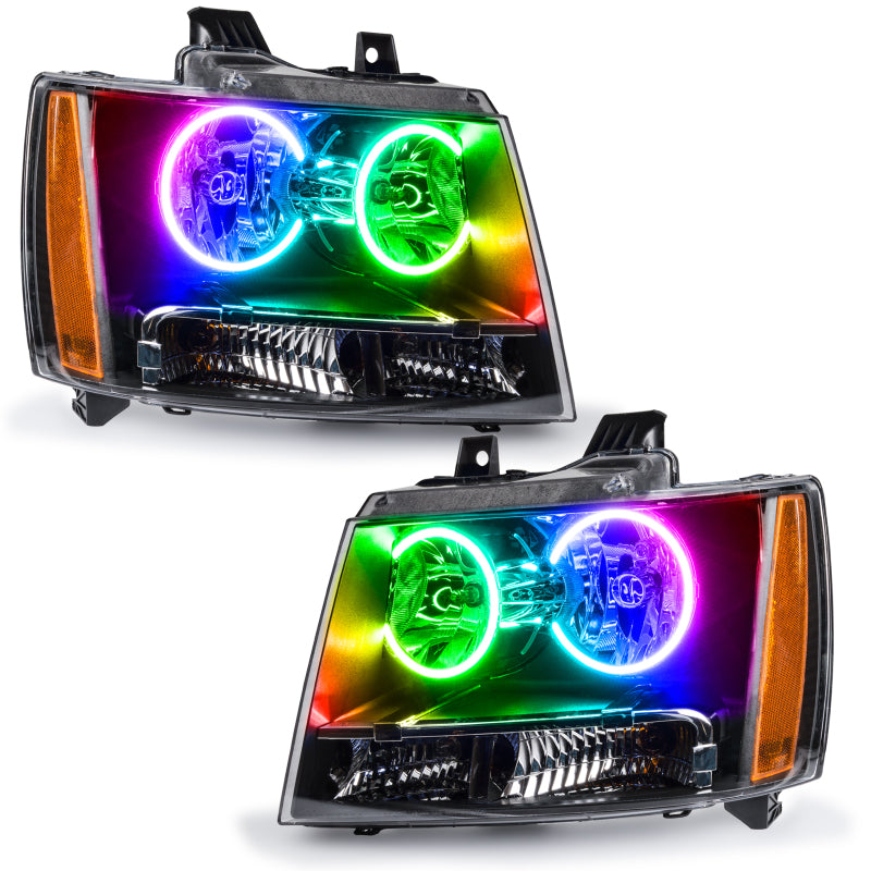 Oracle 07-13 Chevrolet Avalanche Pre-Assembed SMD Headlights - ColorSHIFT