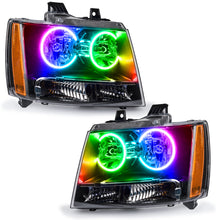 Load image into Gallery viewer, Oracle 07-13 Chevy Avalanche Pre-Assembed SMD Headlights - ColorSHIFT w/ 2.0 Controller