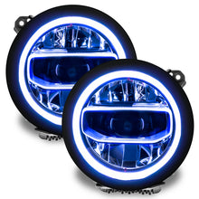 Load image into Gallery viewer, Oracle Jeep Wrangler JL/Gladiator JT RGB+W Headlight DRL Kit - ColorSHIFT w/o Cntrl