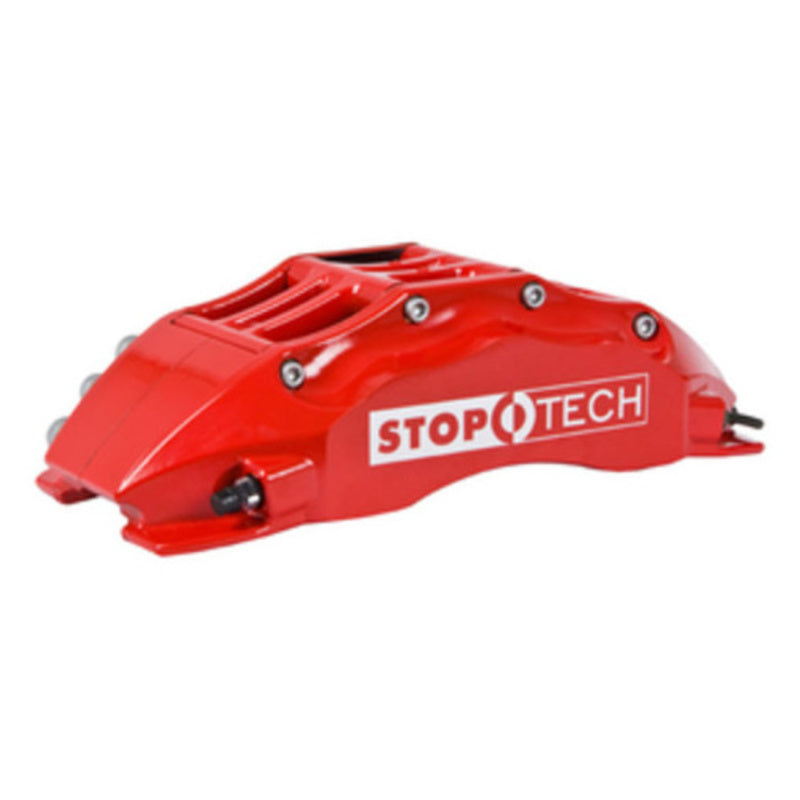 StopTech 07-09 Escalade/Suburban/Tahoe/Yukon Rear BBK w/ Red ST-60 Calipers Slotted 380x32mm Rotors