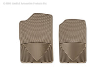 Load image into Gallery viewer, WeatherTech 88-99 GMC Sierra Extended Cab Front Rubber Mats - Tan