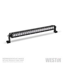 Load image into Gallery viewer, Westin Xtreme LED Light Bar Low Profile Single Row 30 inch Flood w/5W Cree - Black