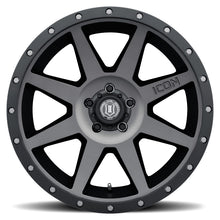 Load image into Gallery viewer, ICON Rebound 20x9 5x5 -12mm Offset 4.5in BS Titanium Wheel