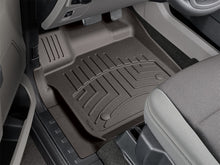 Load image into Gallery viewer, WeatherTech 2017+ Ford F-250/F-350/F-450/F-550 SuperCab/SuperCrew Front FloorLiner HP - Cocoa