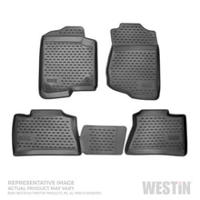 Load image into Gallery viewer, Westin 19-20 Ram 1500 Quad Cab Profile Floor Liners Front and 2nd Row - Black
