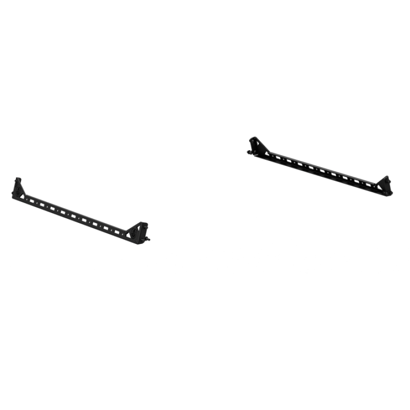 Road Armor TRECK Dual Lower 6-1/2ft Bed Accessory Rail Mounts - Tex Blk (Pair) - Underdog Motorsports