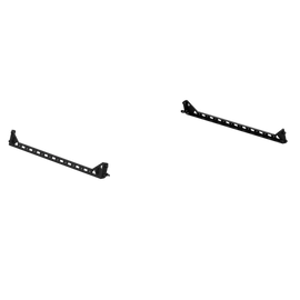 Road Armor TRECK Dual Lower 6-1/2ft Bed Accessory Rail Mounts - Tex Blk (Pair) - Underdog Motorsports