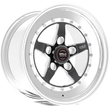 Load image into Gallery viewer, Weld Weldstar 15x9 / 5x4.5 BP / 4.5in. BS Black Wheel - Non-Beadlock