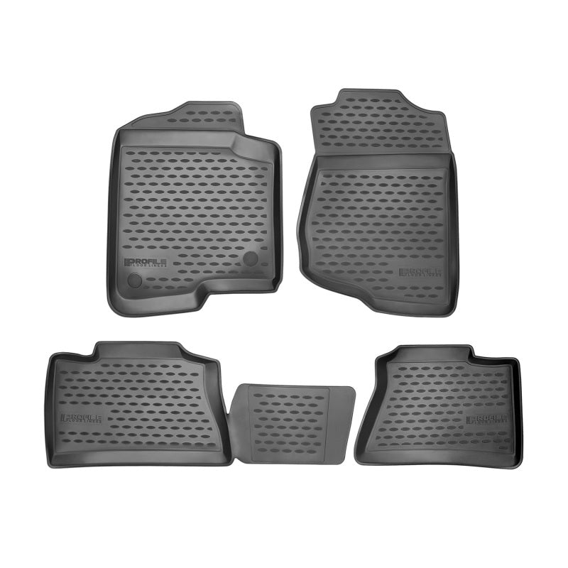 Westin 2009-2014 Ford F-150 Super Cab Profile Floor Liners 4pc - Black