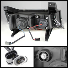 Load image into Gallery viewer, Spyder Chevy Colorado 04-12 Projector Headlights Halogen- LED Halo Blk PRO-YD-CCO04-HL-BK
