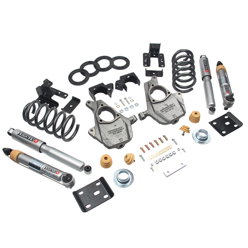 Belltech LOWERING KIT 16.5-17 Chevy Silverado All Cab 2W 3-4F / 7R