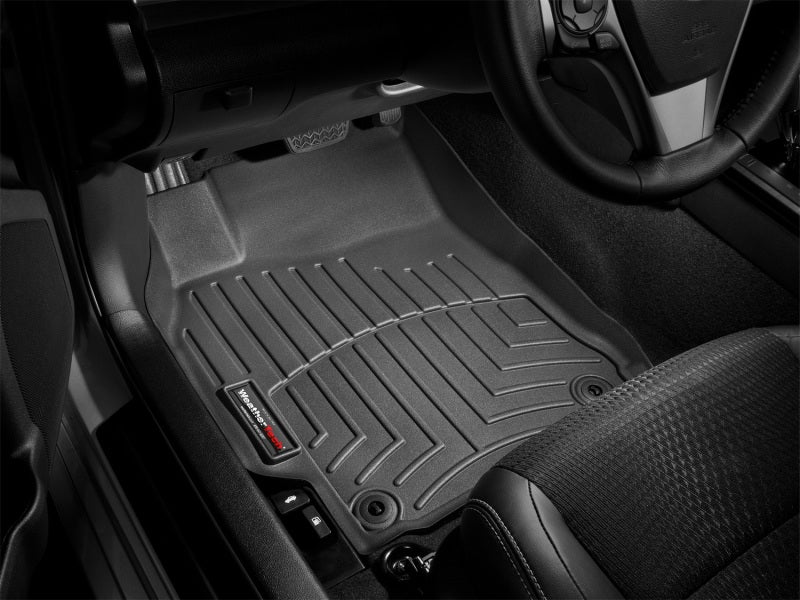 WeatherTech 08-10 Ford F250/F350/F450/F550 Super Duty Regular Cab Front FloorLiner - Black