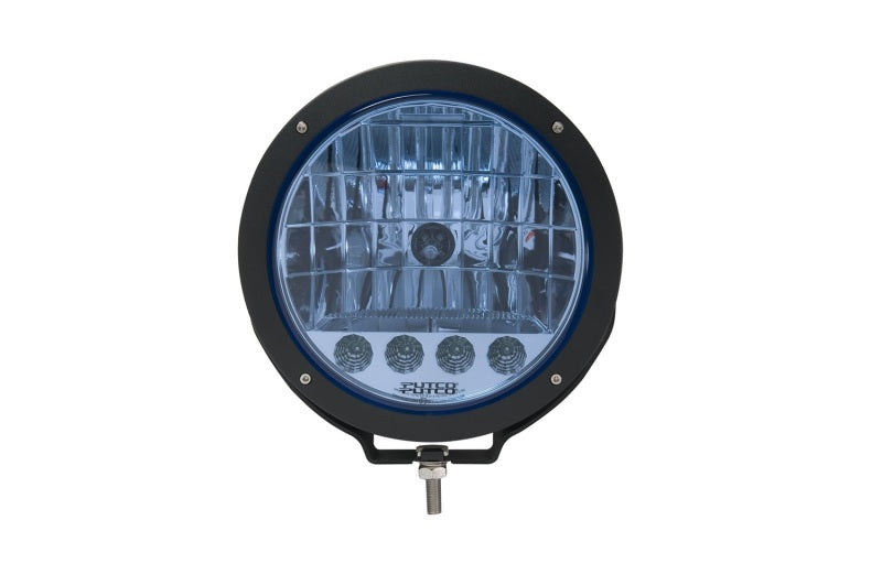 Putco HID Off Road Lamp w/4 LED DayTime Running Lights - 9in Black Housing w/ Blue Tinted Lens