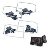 Oracle Chevy Silverado 14-15 Halo Kit Non-Projector Style - ColorSHIFT w/ 2.0 Cntrl
