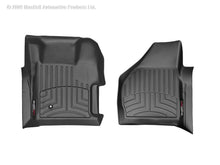 Load image into Gallery viewer, WeatherTech 08-10 Ford F250/F350/F450/F550 Super Duty Regular Cab Front FloorLiner - Black