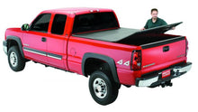 Load image into Gallery viewer, Lund 07-13 Chevy Silverado 1500 (8ft. Bed) Genesis Tri-Fold Tonneau Cover - Black