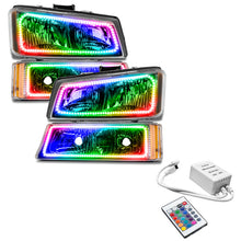 Load image into Gallery viewer, Oracle 03-06 Chevy Silv Pre-Assembled Headlights w/ Parking Lights - w/ Simple Cntrl