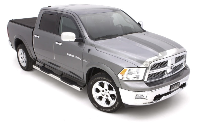 Lund 10-17 Dodge Ram 2500 Crew Cab 6in. Oval Straight SS Nerf Bars - Polished