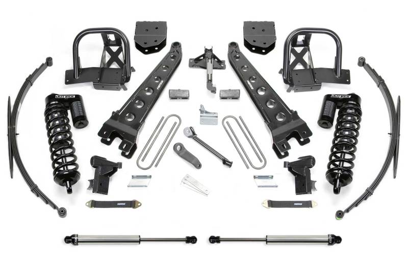 Fabtech 08-10 Ford F350 4WD 10in Rad Arm Sys w/Dlss 4.0 C/O & Rr Dlss