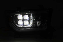 Load image into Gallery viewer, AlphaRex 08-13 Toyota Sequoia NOVA LED Proj Headlights Plank Style Alpha Black w/Activation Light