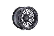 Load image into Gallery viewer, Weld UTV RF Series Raptor U501 15x8 Raptor Beadlock 4x136 4BS Satin BLK MIL