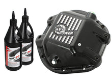 Load image into Gallery viewer, aFe Power Differential Cover Machined Pro Series 97-15 Jeep Dana 44 w/ 75W-90 Gear Oil 2 QT