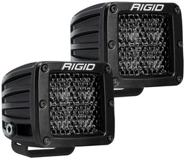 Rigid Industries D Series PRO Midnight Edition - Spot - Diffused - Pair - Underdog Motorsports