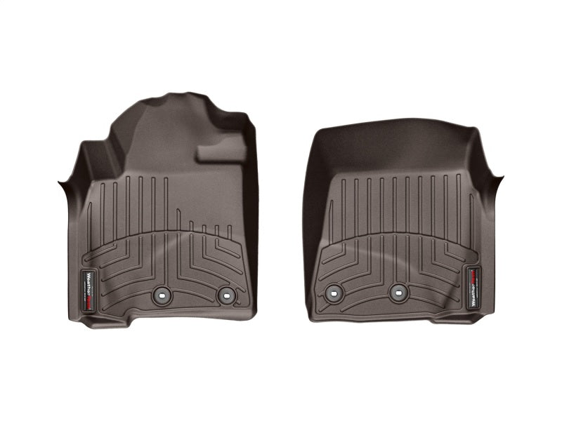 WeatherTech 2012-2015 Toyota Land Cruiser Front FloorLiner - Cocoa