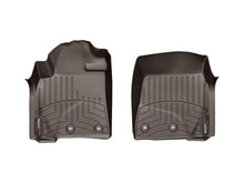 Load image into Gallery viewer, WeatherTech 2012-2015 Toyota Land Cruiser Front FloorLiner - Cocoa