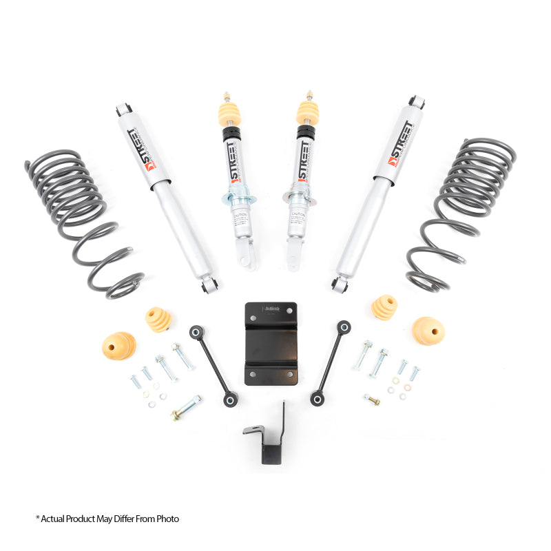 Belltech LOWERING KIT 18-23 Chevy Colorado/Canyon All Cab/SB -0-3in F / -4in R w/ Street Perf Shocks