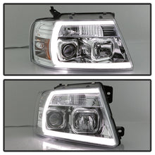 Load image into Gallery viewer, Spyder 04-08 Ford F-150 Light Bar Projector Headlights - Chrome (PRO-YD-FF15004V2-LB-C)