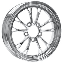 Load image into Gallery viewer, Weld V-Series 1-Piece 15x3.5 / 5x4.5 BP / 1.75in. BS Polished Wheel - Non-Beadlock